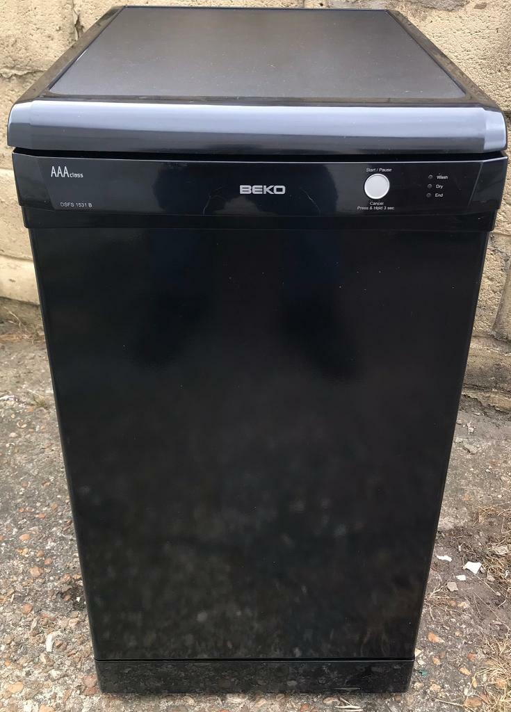 Beko slimline dishwasher in black and works in Ashford, Kent Gumtree