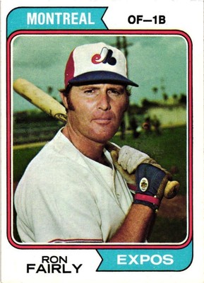 RON FAIRLY 1974 Topps #146  $1 Items MUST Buy 2 to Qualify  B18R4S19P5