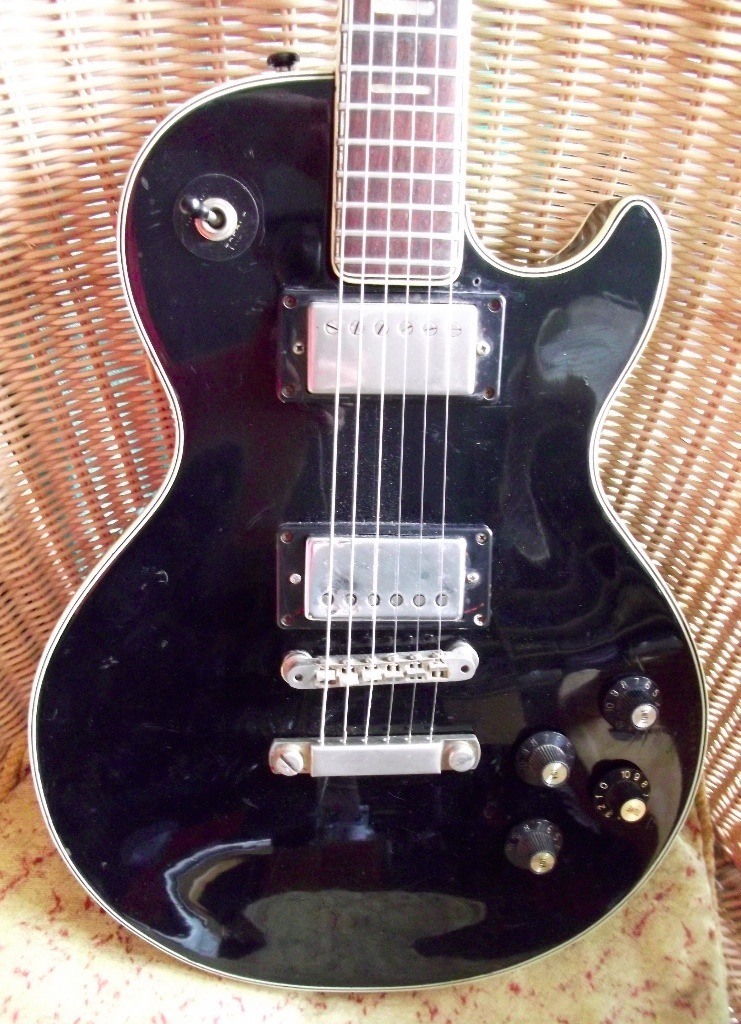 CSL LES PAUL CUSTOM COPY. RARE VINTAGE JAPANESE FUJIGEN MADE GUITAR