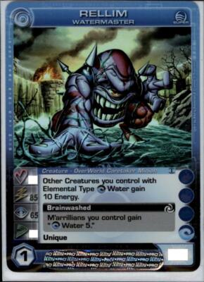 (cc1012) RELLIM Chaotic Card (MAX Power 85 MAX Wisdom 65) Other stats random
