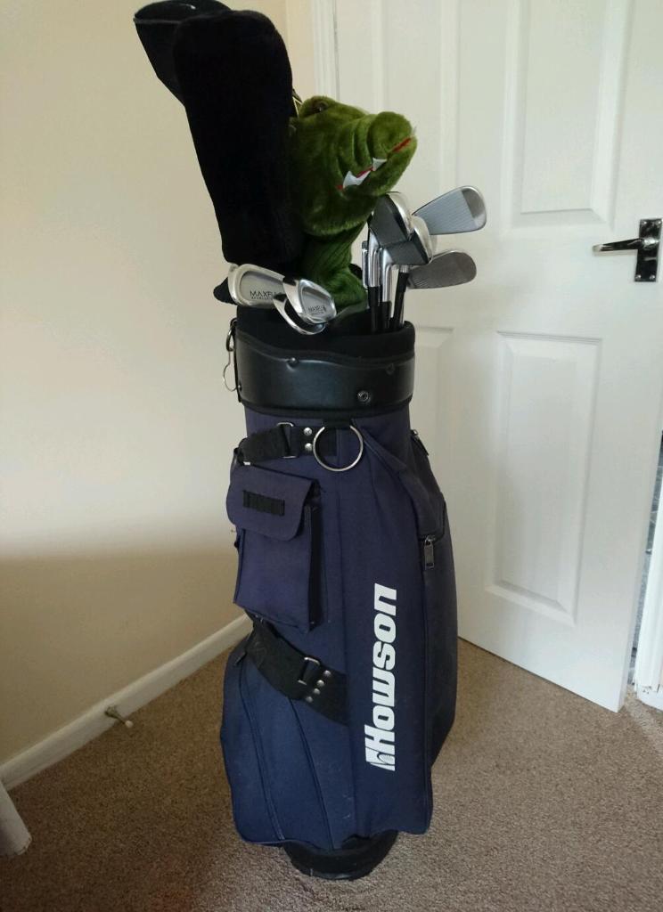 Full Golf Set Maxfli Revolution irons titleist driver and titleist