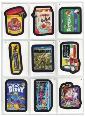 2013 Topps Wacky Packages ANS11 Series 11 COMPLETE SET of 55
