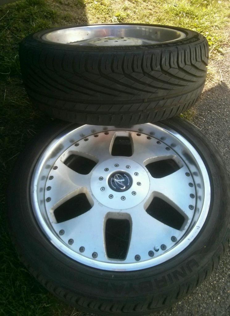 6x139.7 Rays foundry Arthur exchange 18" alloy wheels Japanese deep