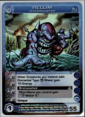 (cc1018) RELLIM Chaotic Card (Courage 95 Power 85 Wisdom 45 Speed 35 Energy 55)