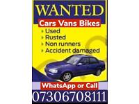 ♻️ WANTED CARS VANS CASH TODAY SELL MY SCRAP NON ULEZ DAMAGED EPPING 
