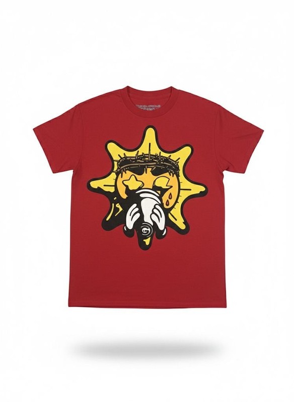 Glo Gang Worldwide Glo Cup Sun Logo Red T-Shirt | eBay