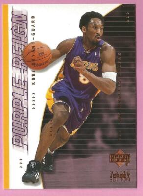 2000-01 Upper Deck Game Jersey Edition Basketball Card Kobe