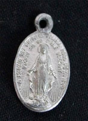 Vintage Jesus Religious Medallion Pendant