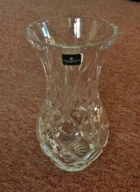 Royal Doulton Cut Glass Crystal Keswick Pattern Stem Bud Flower