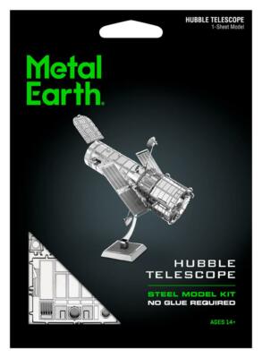 Fascinations Metal Earth Hubble Space Telescope 3D Steel Puzzle Model Kit MMS093