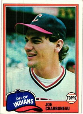 JOE CHARBONEAU  CARD #13  $1 Items MUST Buy 2 to Qualify  B18R4S5P23