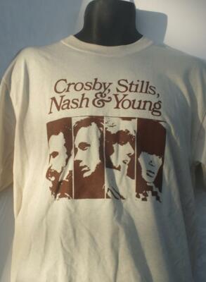 レア Crosby Stills & Nash コンサートTシャツ 1987年 1987 crosby stills & - Gem