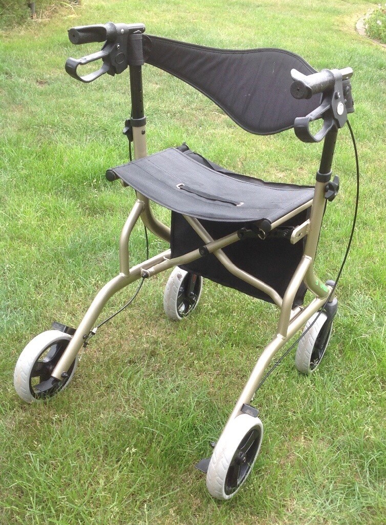 Four wheeled mobility aid/pusher with seat in Guildford, Surrey Gumtree