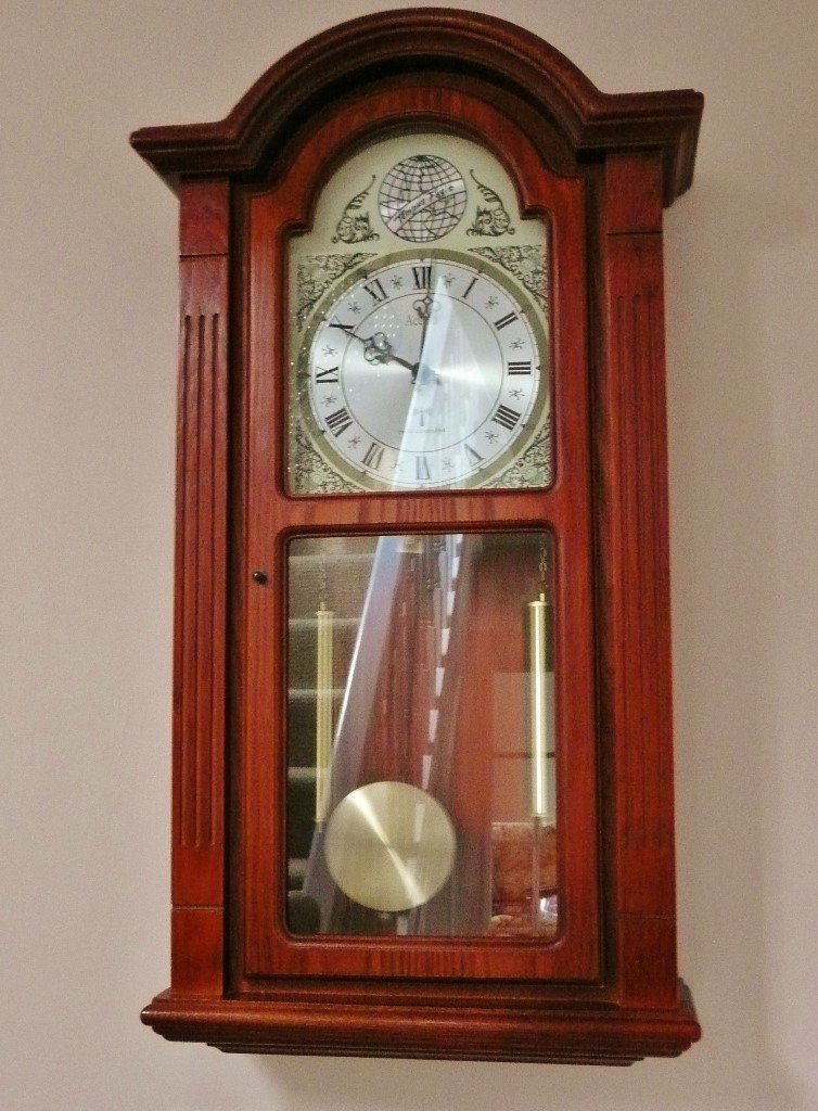 Acctim Radio Controlled Wooden Grandfather Grand Father Style Wall