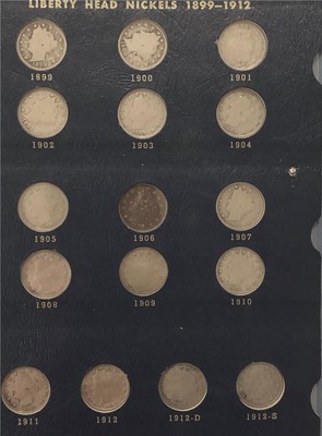 1883-1912 Complete Liberty Head 