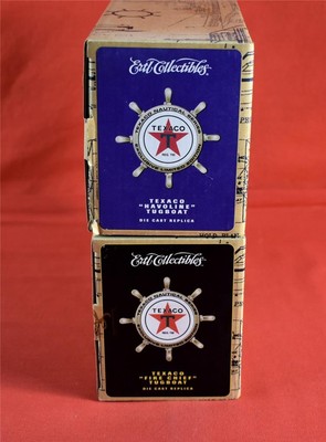 2X NIB ERTL Texaco Havoline Tugboat Nautical Series 2001-2000 Special Edition