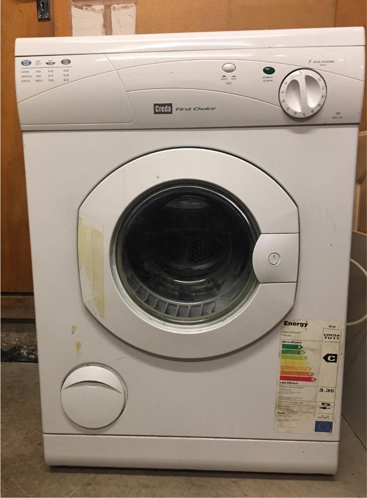 Creda TU11 Tumble Dryer in Mapperley, Nottinghamshire Gumtree