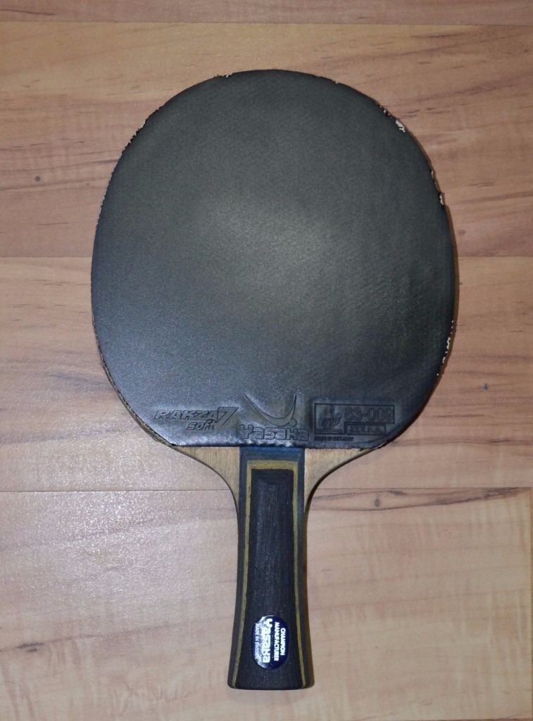 Table Tennis Racket Yasaka Extra 7 Blade Yasaka Rakza 7 Soft 2.0