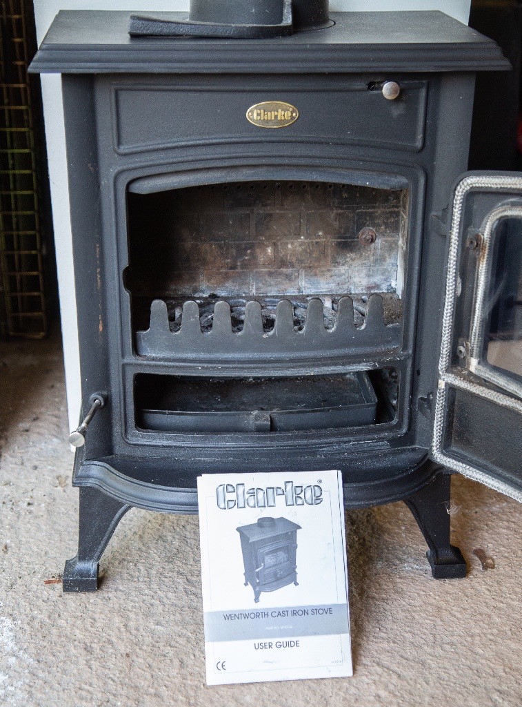 Wood Burning Stove 5kw output Clarke Wentwork Cast Iron Stove in Gillingham, Dorset Gumtree