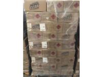 Pallet of hand gel 70% alcohol anti bacterial 