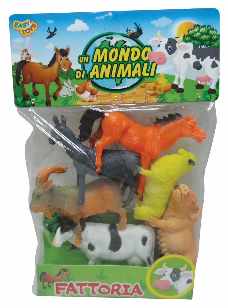 Un Mondo Di Animali Fattoria Giocattolo Gioco Bambini Bimbi sar