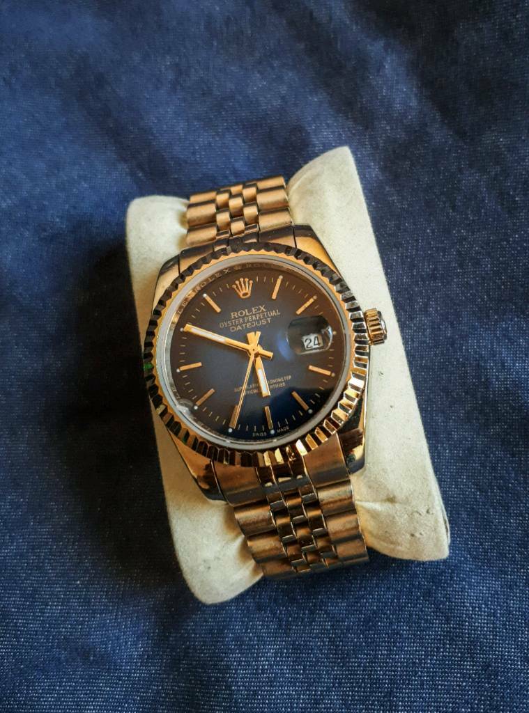 Rolex Oyster Perpetual Datejust Gold Swiss Quartz Immaculate in