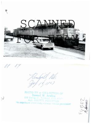 July 1967 Union Pacific #84 Kimball Nebraska VINTAGE RAILROAD PHOTO