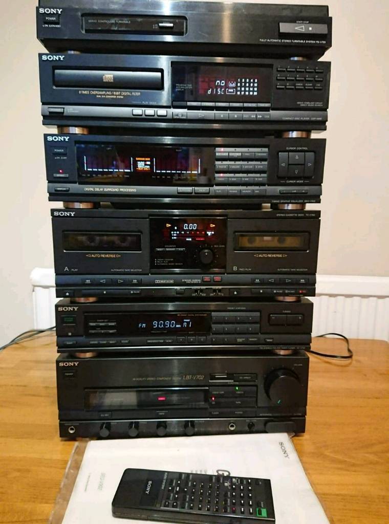 Sony LBTV702 stereo system with turntable in Bromley, London Gumtree