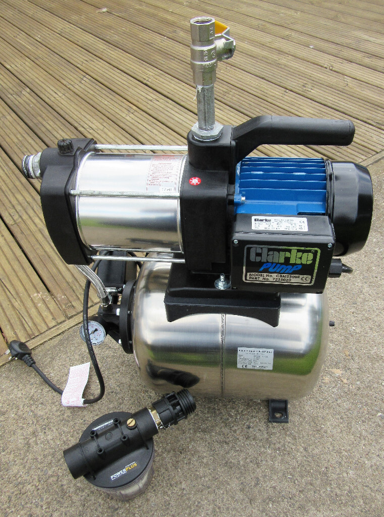 Clarke CBM250SS stainless steel water booster pump in Beauly