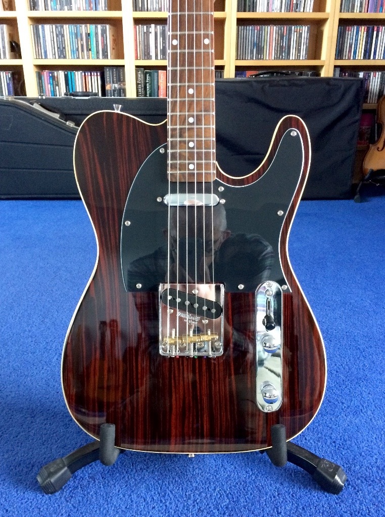 Harley Benton TE70 Rosewood Deluxe Electric Guitar Ironstone Pickups