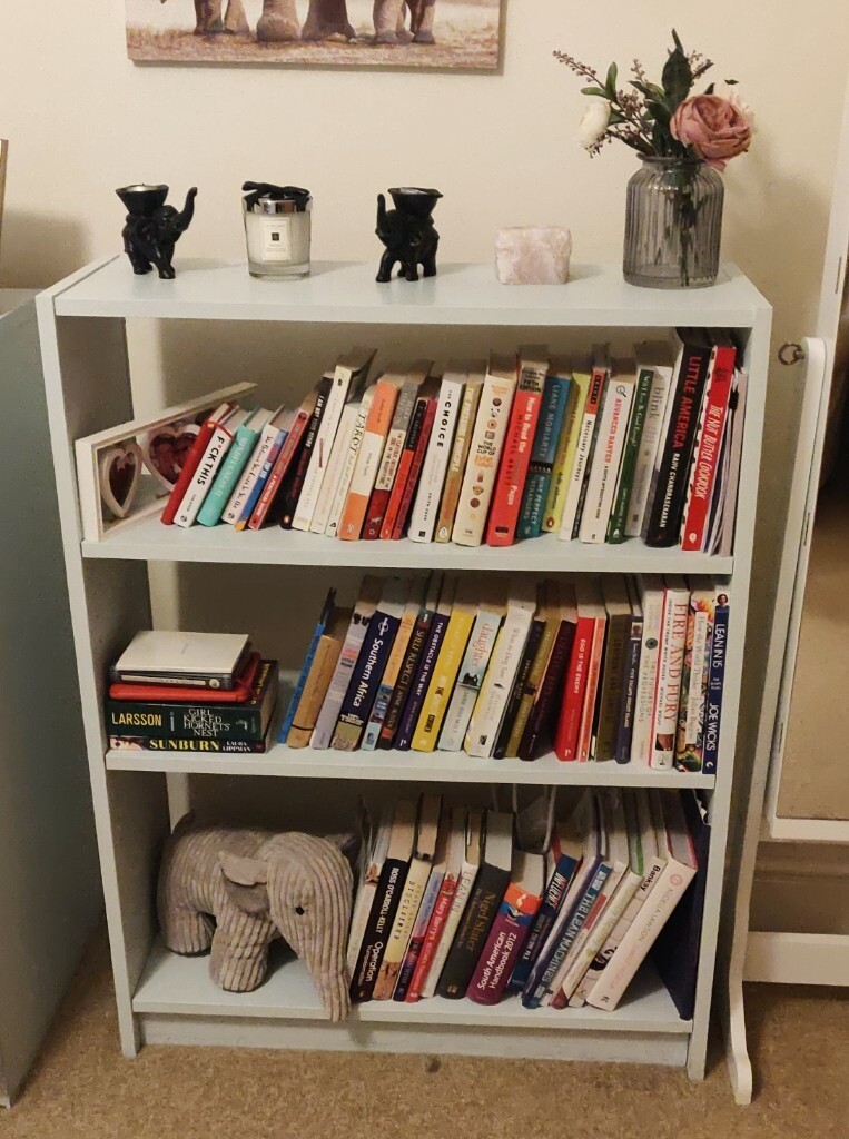Light blue bookcase in Hackney, London Gumtree
