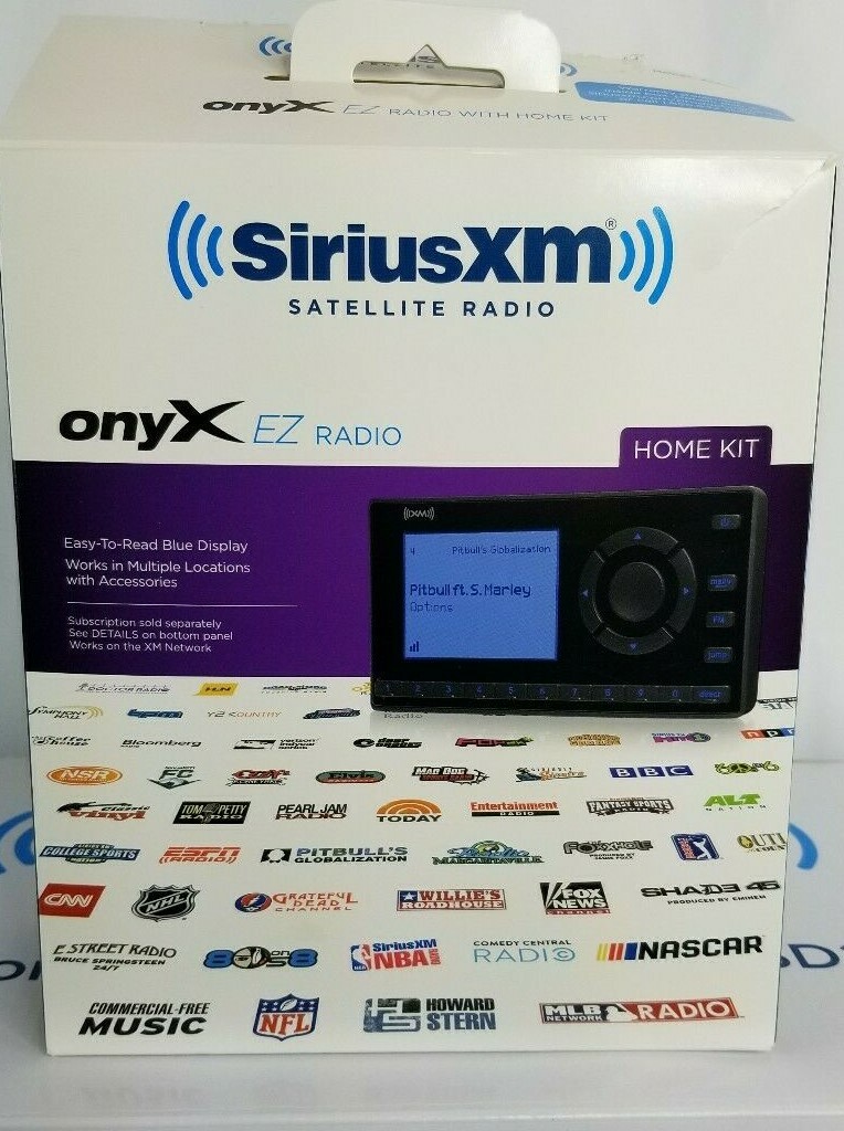 Sirius XM Portable Speaker Dock SD2 and Onyx EZ Radio. Near Perfect condition!