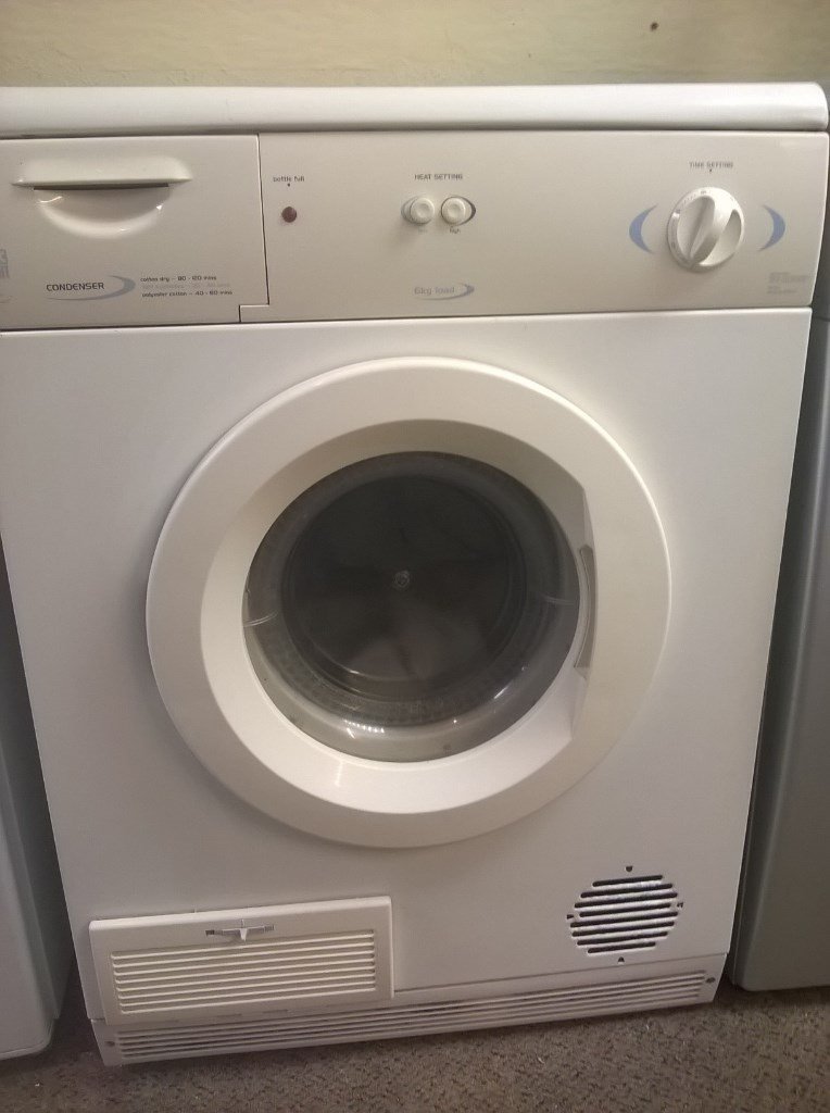 White Knight CL767 6KG Load Condenser Tumble Dryer in White in