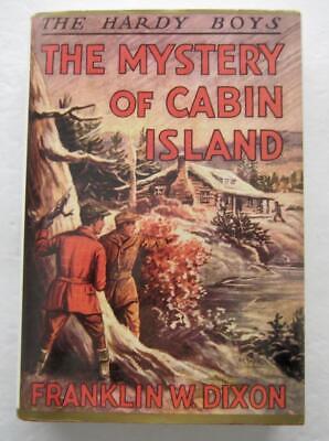 Hardy Boys THE MYSTERY OF CABIN ISLAND ~ Applewood Edition HBDJ Franklin Dixon