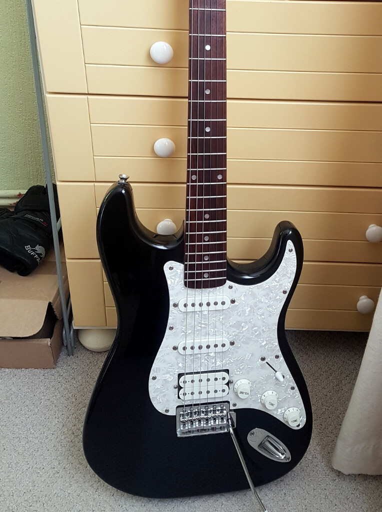 As new. Full size beautiful electric guitar for sale. New strings in