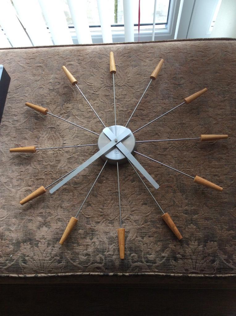 Habitat wall clock in Poringland, Norfolk Gumtree