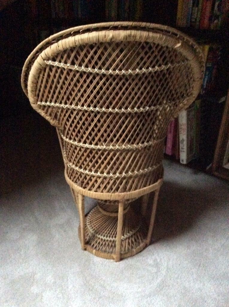 gumtree peacock chair