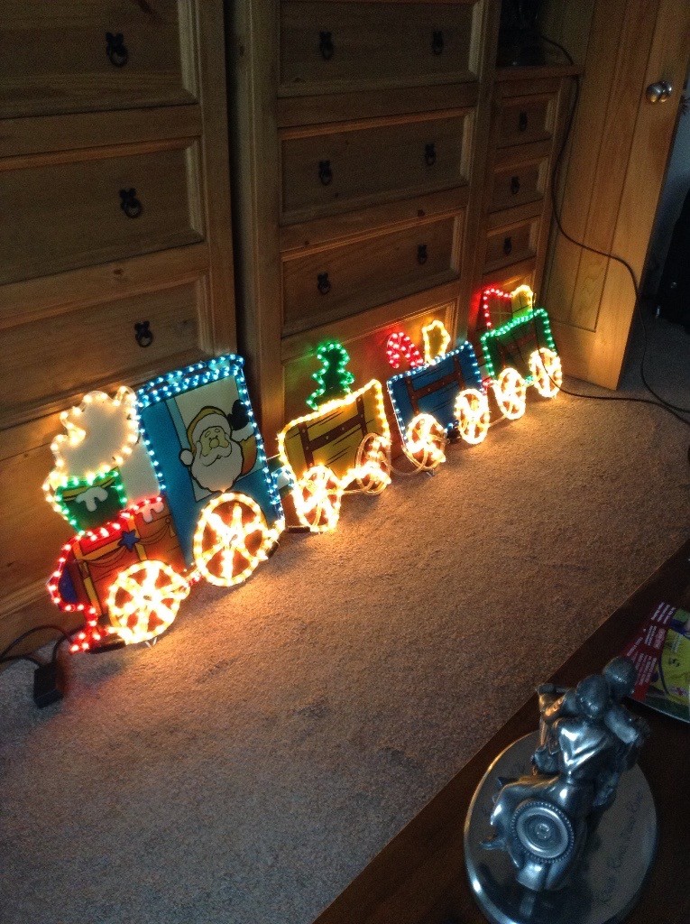 Christmas Train Rope Light In Brixham Devon Gumtree