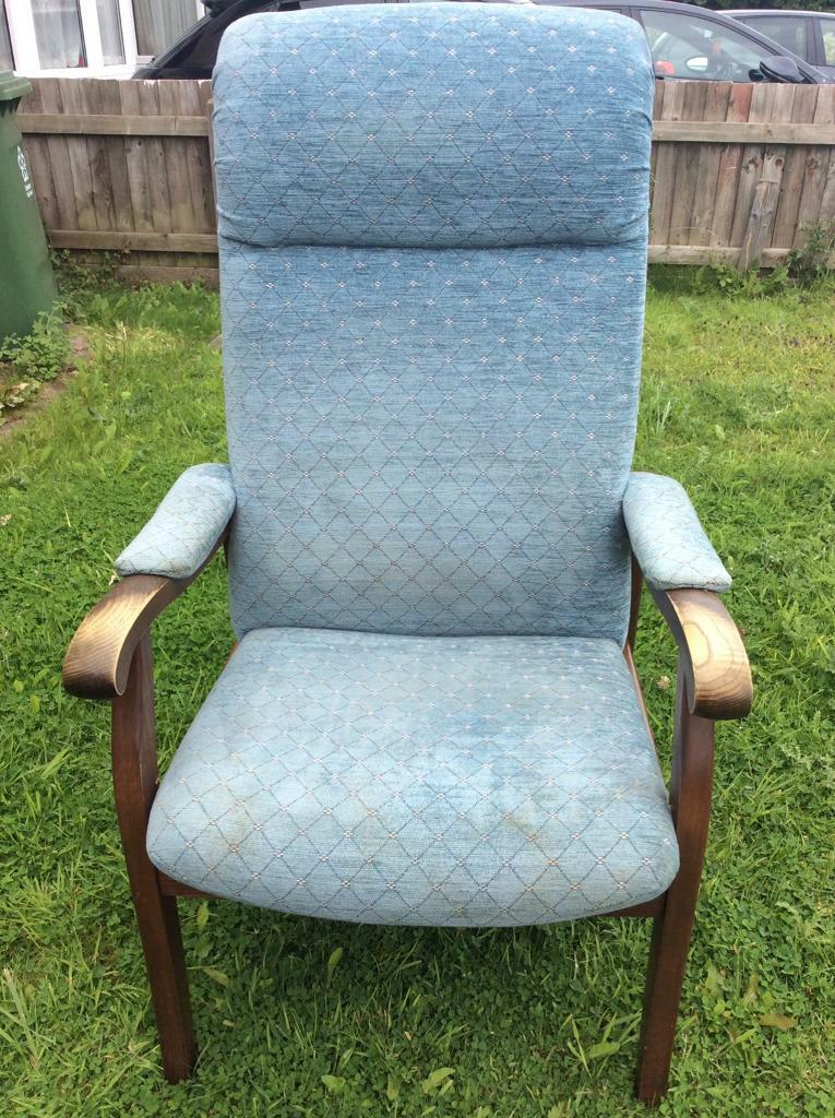 Wooden arm chair in Leicester, Leicestershire Gumtree