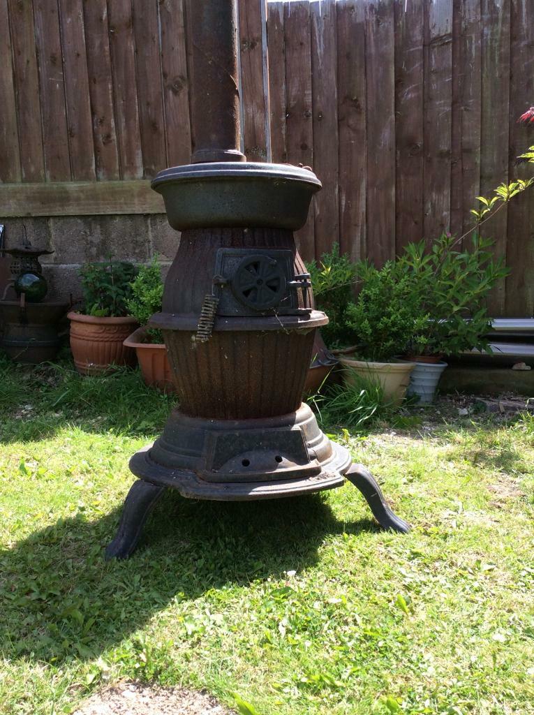 Pot belly stove, wood burner, log burner, patio heater | in Gravesend