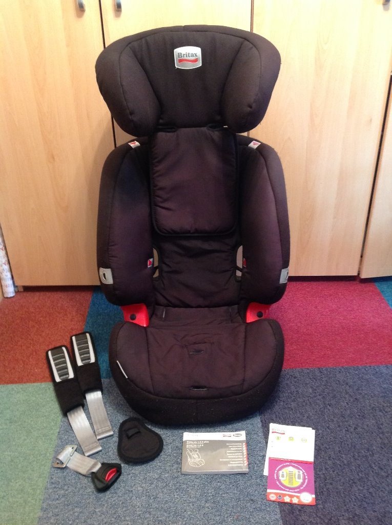 Britax evolva 123 car seat high back booster plus 5 point harness