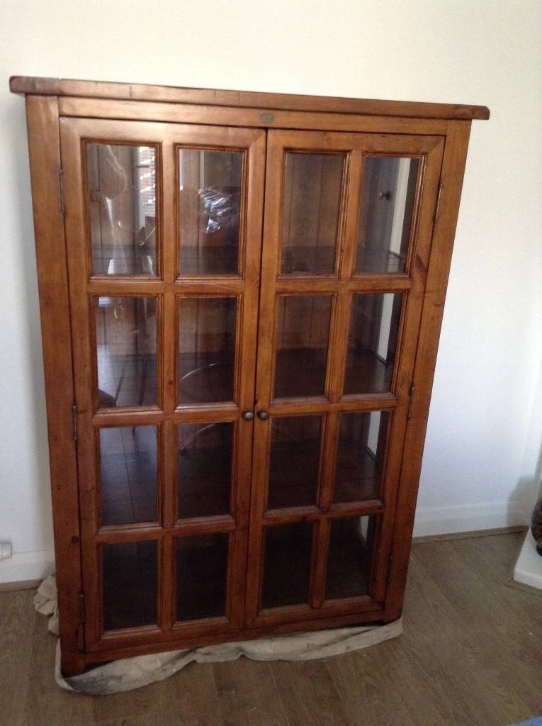 Beautiful reclaimed wood, much sought after Irish Coast bookcase or