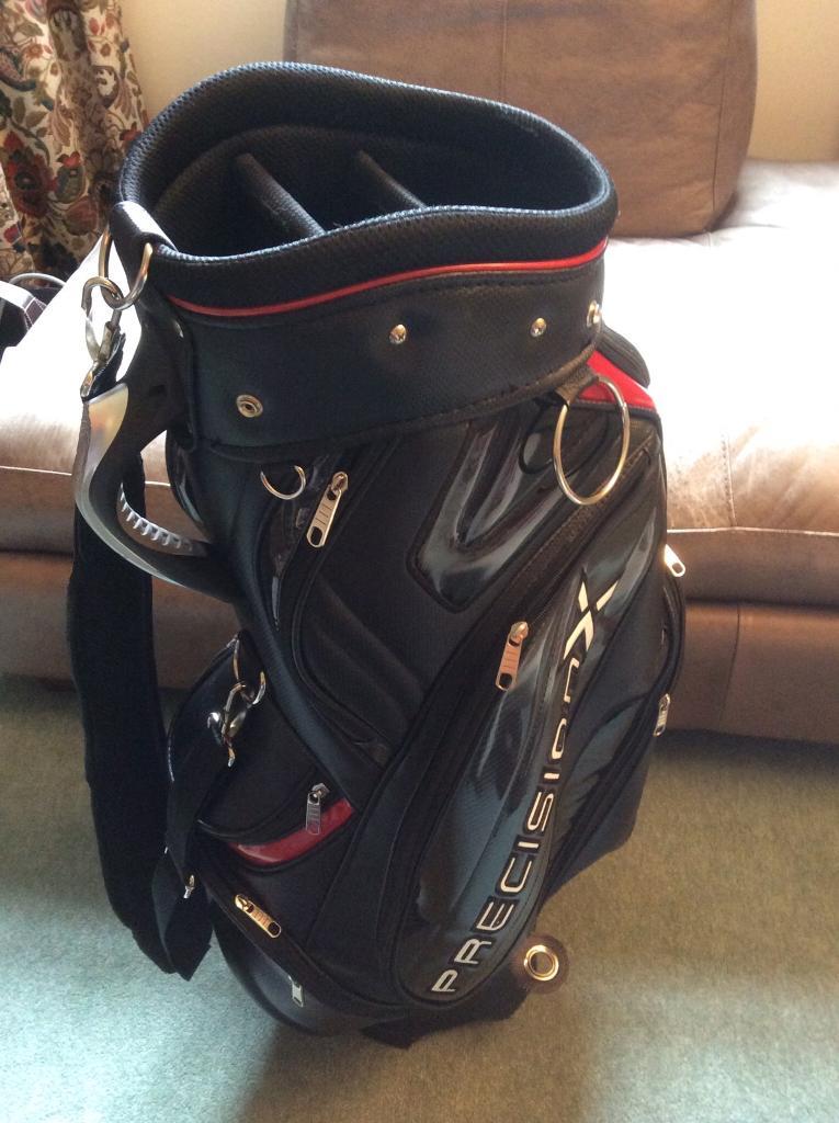 PrecisionX High Quality Premium Waterproof Faux Leather Golf Bag in