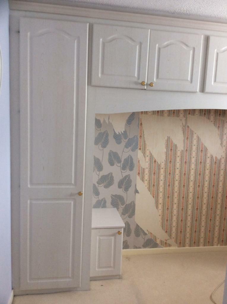 Sharps Fitted Wardrobes Over Bed Storage And 2 Bed Side Cabinets