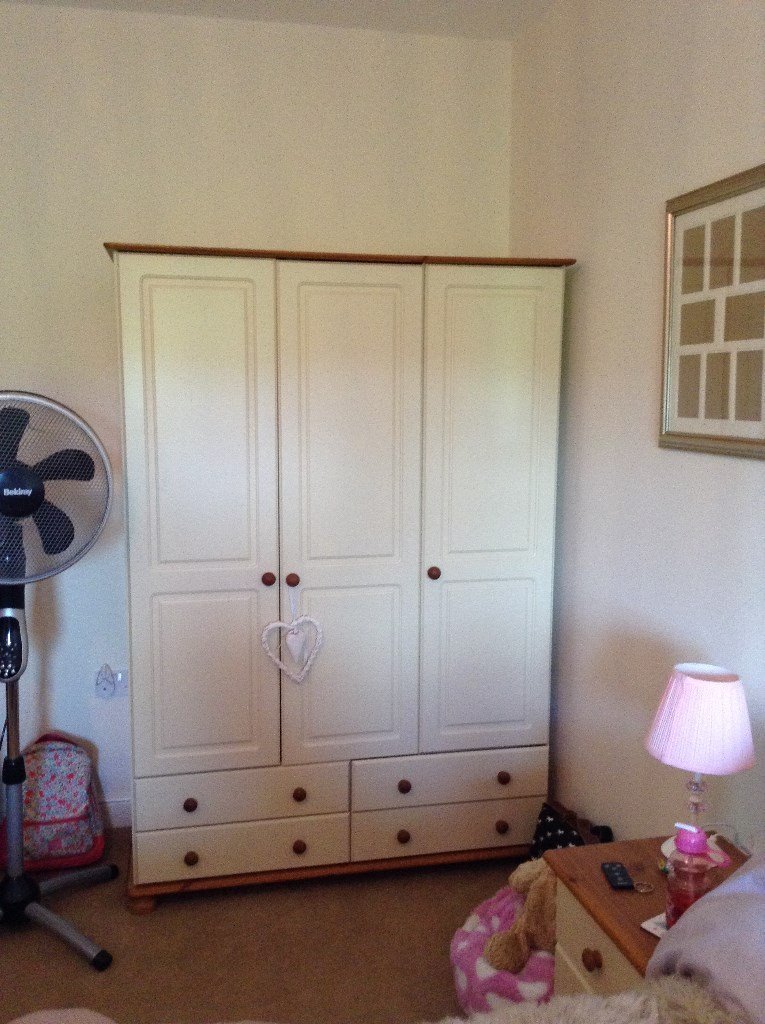 Cosatto Cot Bed With Wardrobe And Matching Drawers In