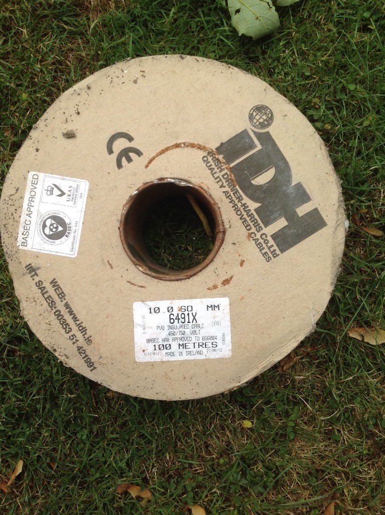 6.0mm twin and earth electric cable. in Monmouth, Monmouthshire Gumtree