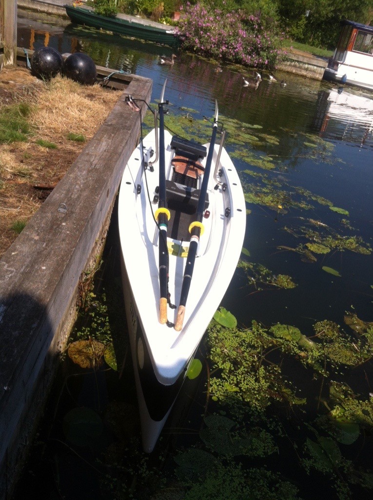 ROWING SCULL (single) Virus Yole ( inc. Oars ) in Norwich, Norfolk