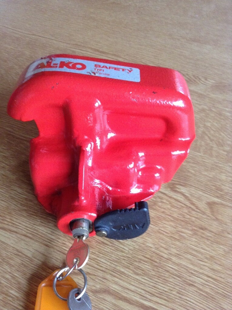 Alko hitch lock type 1 with 2 keys fits aks 2004 / 3004 in mint