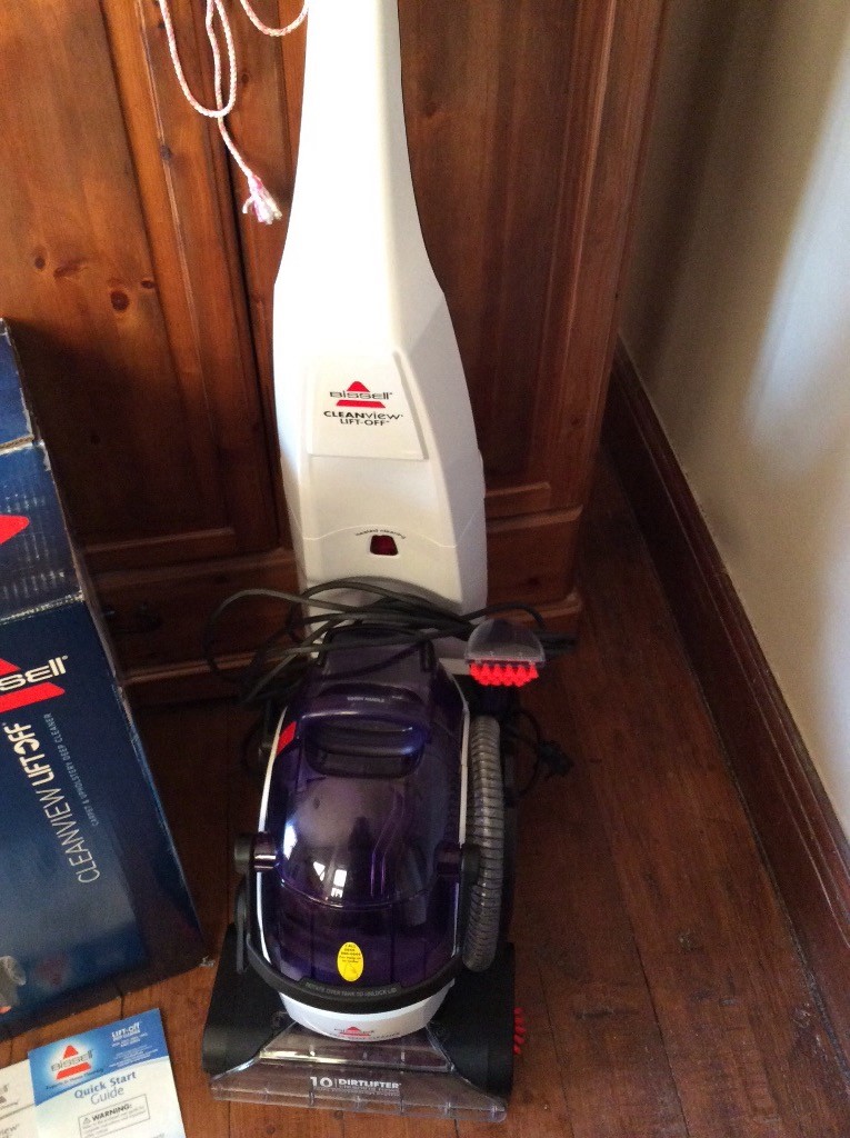 BISSELL Cleanview Lift Off Carpet Cleaner and Protect Pro Carpet