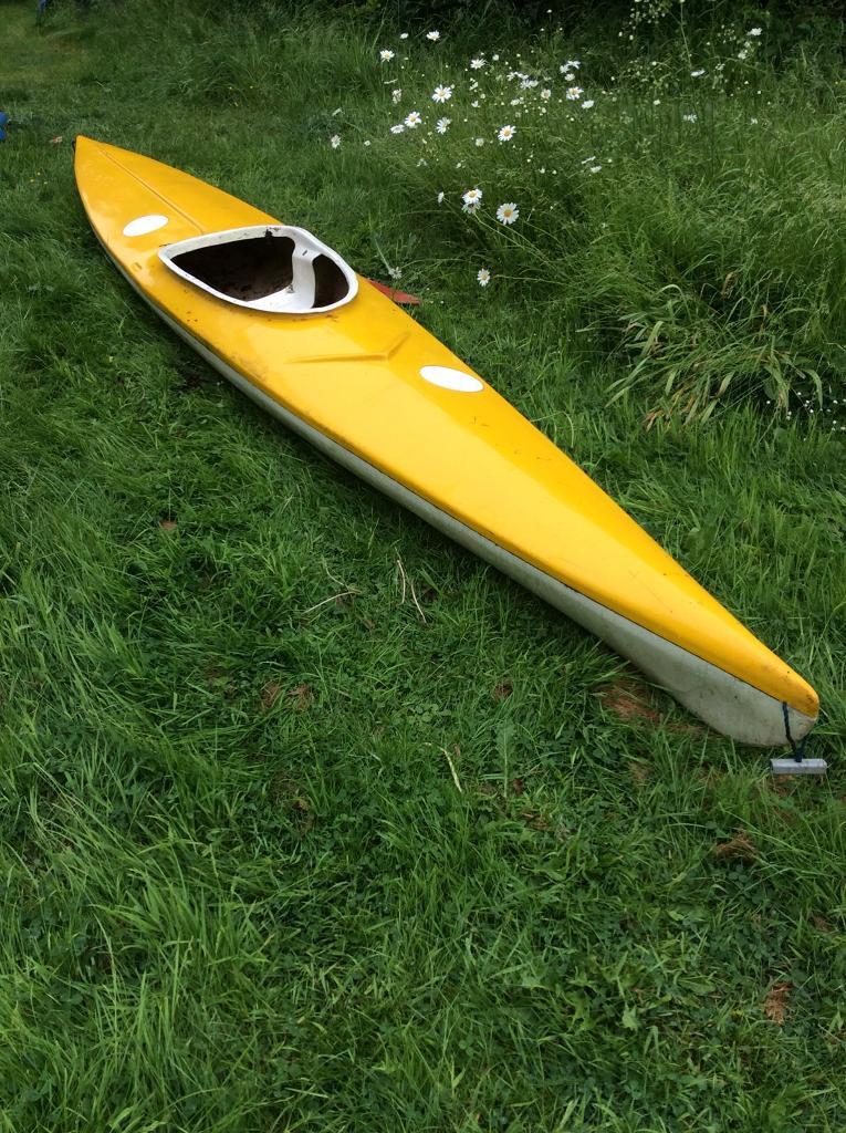 Yellow Fibre Glass Canoe in Melton Mowbray, Leicestershire Gumtree